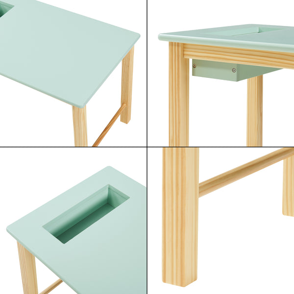 Kindertafel met kinderstoel Skjåk [en.casa]