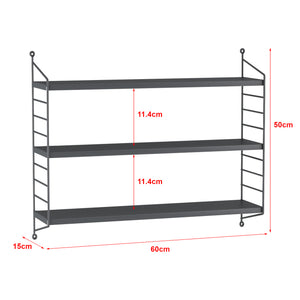 Wandplank Strängnäs 50x60x15 cm [en.casa]