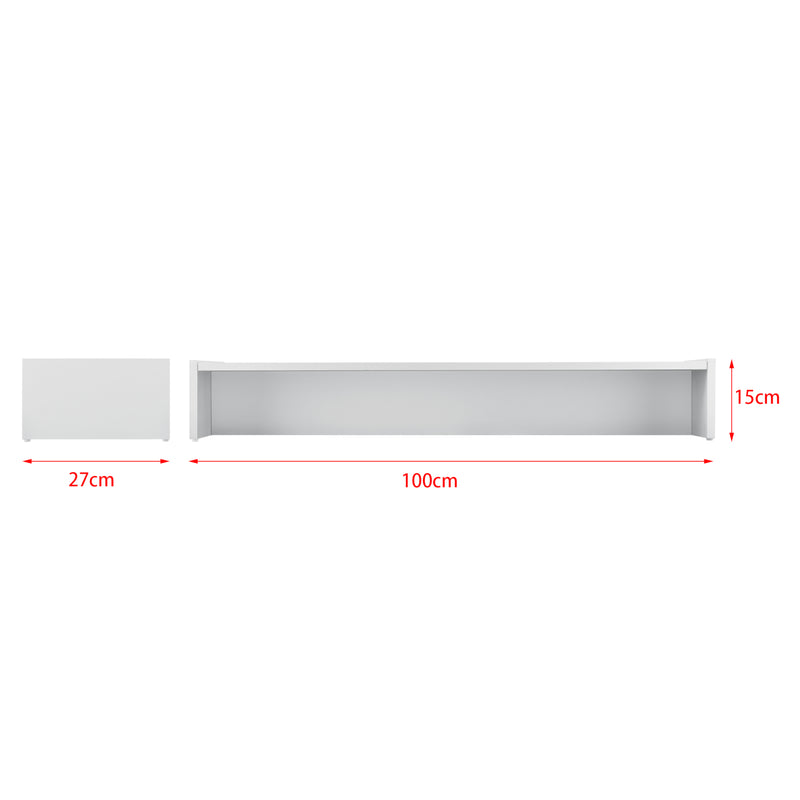 Maatschets Monitorstandaard verhoger 100x27x15 cm - verschillende kleuren