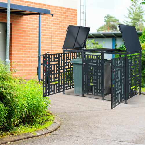 Containerombouw Bernalda voor containers 240L antraciet casa.pro