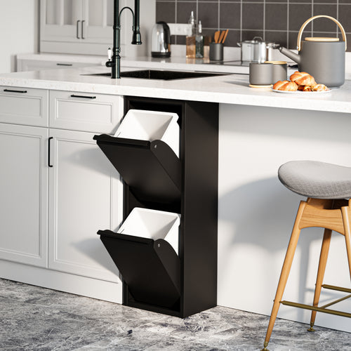 Mülltrennschrank Sollentuna [en.casa] - premiumXL