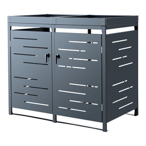 [en.casa] Containerombouw Salching staal antraciet - 2 varianten