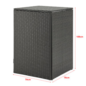 [en.casa] Containerombouw Widnau donkergrijs - 2 varianten