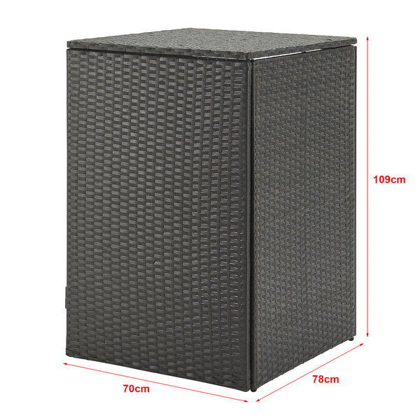 [en.casa] Containerombouw Widnau donkergrijs - 2 varianten