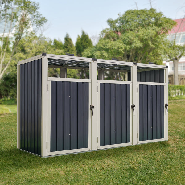 [pro.tec] Containerombouw Tarbek antraciet - 4 varianten