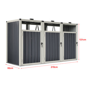 [pro.tec] Containerombouw Tarbek antraciet - 4 varianten