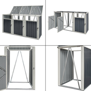 [pro.tec] Containerombouw Tarbek antraciet - 4 varianten