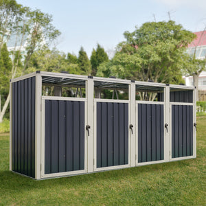 [pro.tec] Containerombouw Tarbek antraciet - 4 varianten