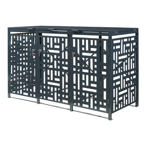 Containerombouw Bernalda voor containers 240L antraciet casa.pro