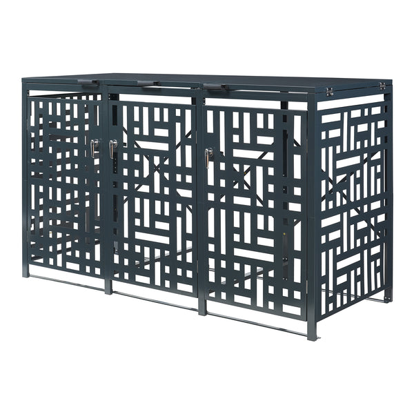 Containerombouw Bernalda voor containers 240L antraciet casa.pro