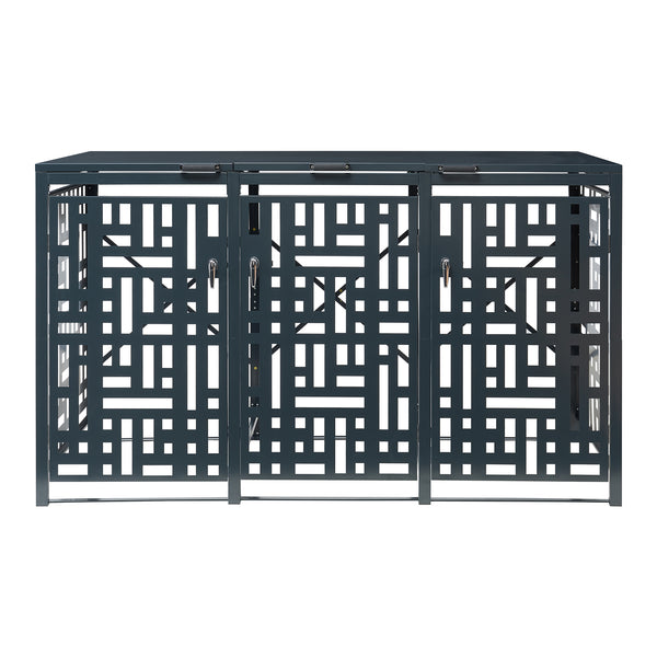 Containerombouw Bernalda voor containers 240L antraciet casa.pro