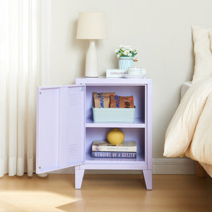 Nachtkast Inari set van 2 metaal 57x40x30 cm [en.casa]