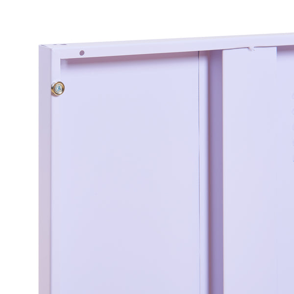 Nachtkast Inari set van 2 metaal 57x40x30 cm [en.casa]