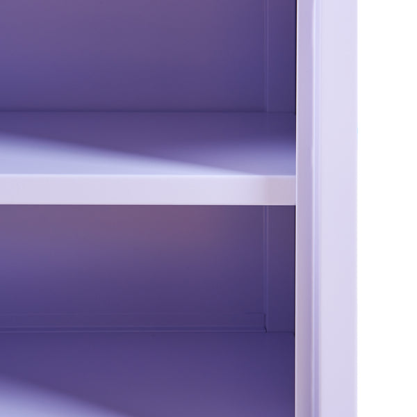 Nachtkast Inari set van 2 metaal 57x40x30 cm [en.casa]