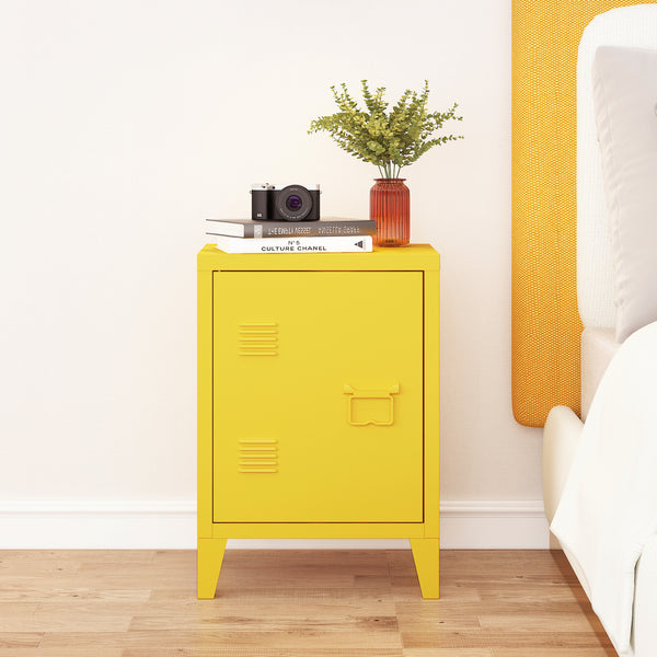 Nachtkast Inari metaal 57x40x30 cm [en.casa]