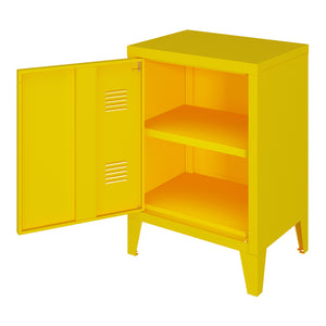 Nachtkast Inari metaal 57x40x30 cm [en.casa]