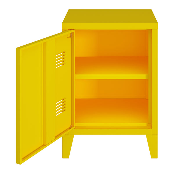 Nachtkast Inari metaal 57x40x30 cm [en.casa]