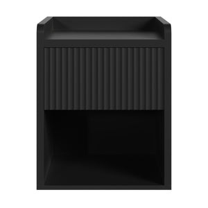 Nachtkast Nand met lade en open vak 55x45x39 cm [en.casa]