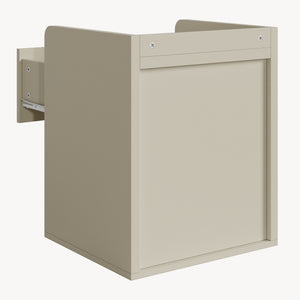 Nachtkast Nand met lade en open vak 55x45x39 cm [en.casa]