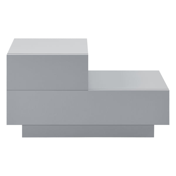 Design nachtkastje Sebokeng links met lades 38x70x35 cm - verschillende kleuren