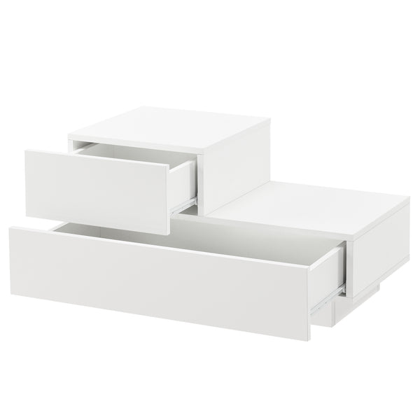 Design nachtkastje Sebokeng links met lades 38x70x35 cm - verschillende kleuren