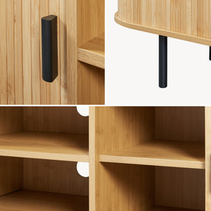 Tv meubel Tvedestrand 140x40x55 cm [en.casa]