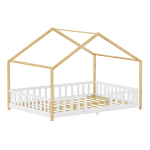 Kinderbed Treviolo huisbed [en.casa]