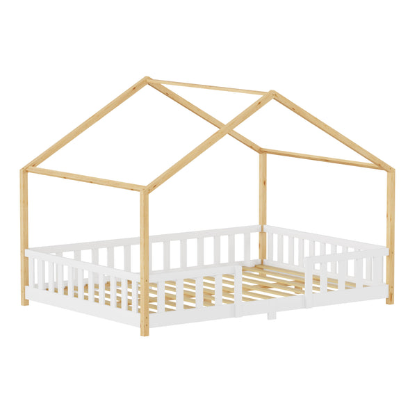 Kinderbed Treviolo huisbed [en.casa]