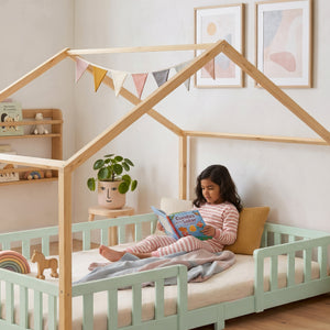 Kinderbed Treviolo huisbed [en.casa]