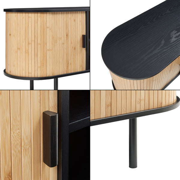 Tv meubel Tvedestrand 140x40x55 cm [en.casa]