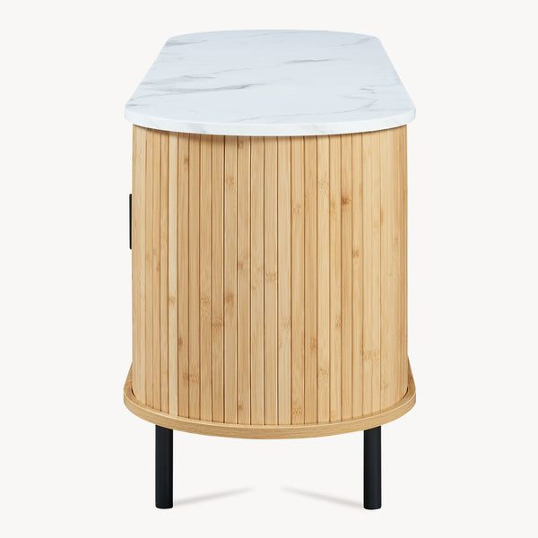Tv meubel Tvedestrand 140x40x55 cm [en.casa]