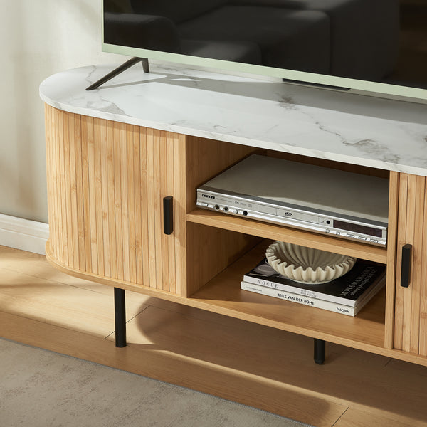Tv meubel Tvedestrand 140x40x55 cm [en.casa]