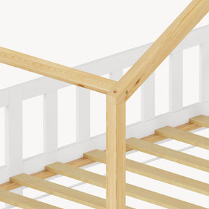 Kinderbed Treviolo huisbed [en.casa]