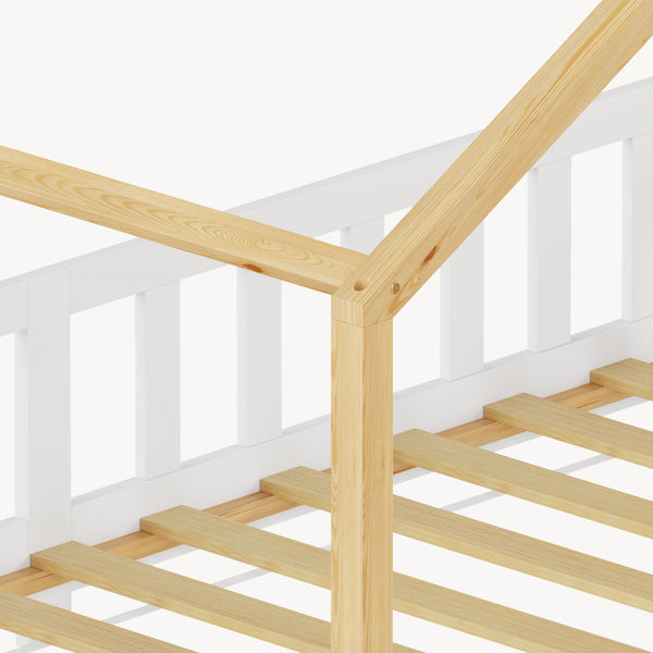 Kinderbed Treviolo huisbed [en.casa]