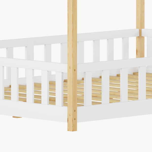 Kinderbed Treviolo huisbed [en.casa]