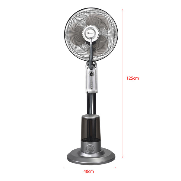 Mist staande ventilator 75 W 3,2 liter 125x40x40 cm - 2 varianten