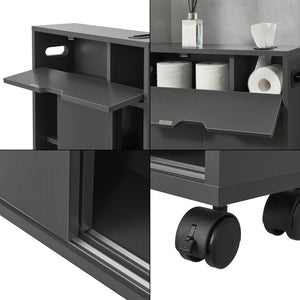 [en.casa] Badkamerkast Kempele niskast 67x52x17 cm - 2 varianten