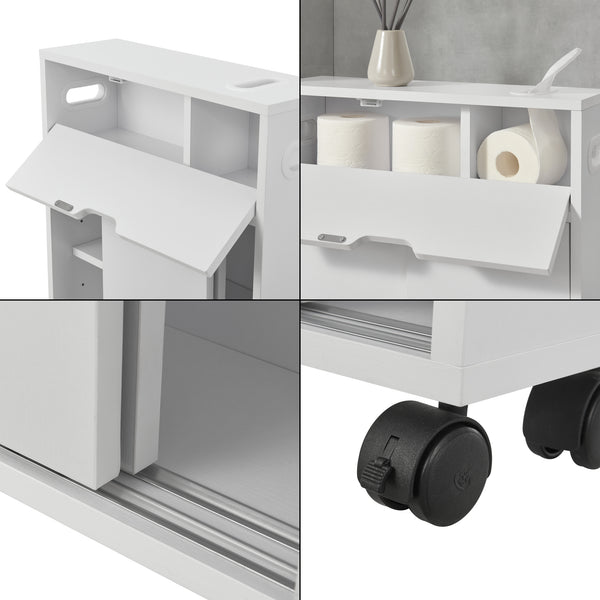 [en.casa] Badkamerkast Kempele niskast 67x52x17 cm - 2 varianten