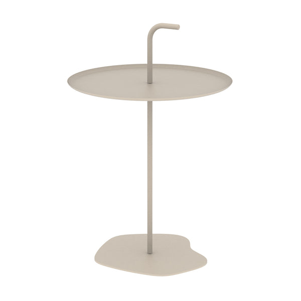 Bijzettafel Calimera staal Ø38 cm met handgreep casa.pro