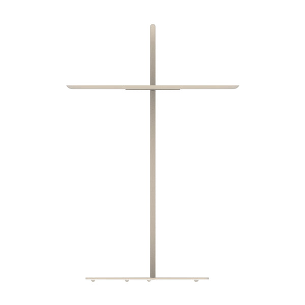 Bijzettafel Calimera staal Ø38 cm met handgreep casa.pro