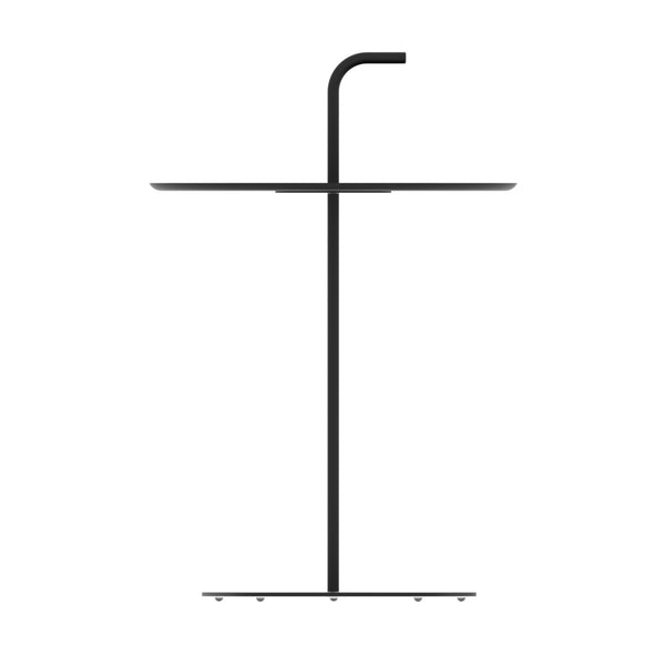 Bijzettafel Calimera staal Ø38 cm met handgreep casa.pro