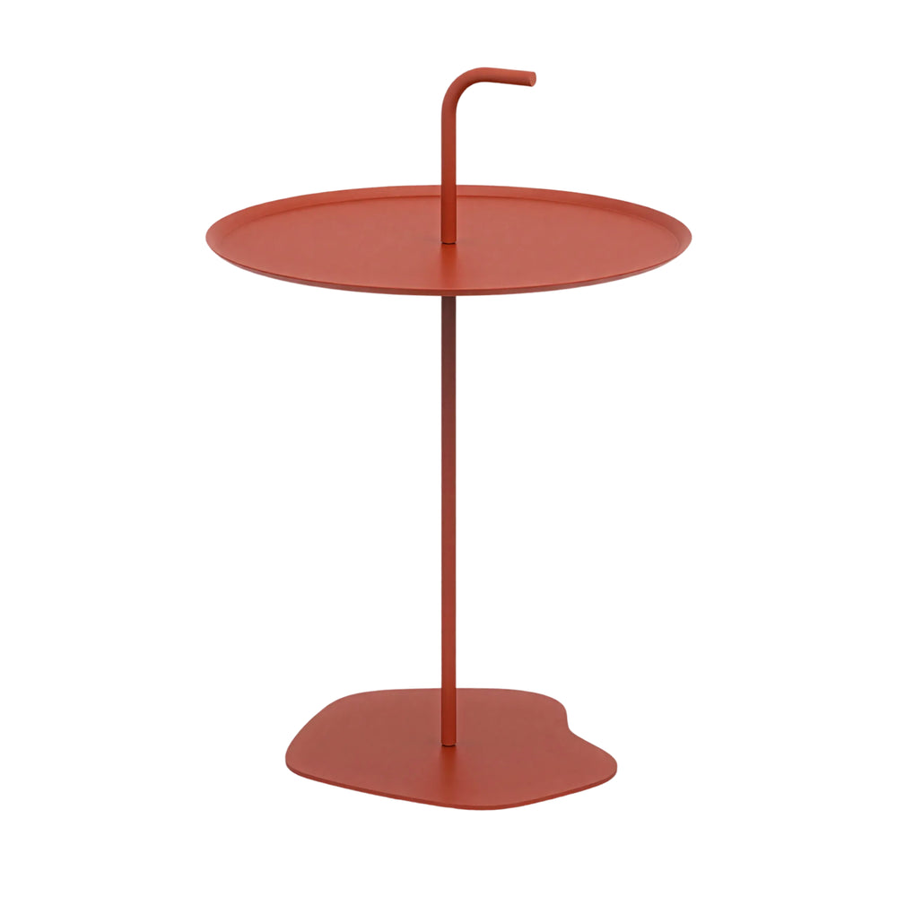 Bijzettafel Calimera staal Ø38 cm met handgreep casa.pro