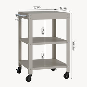 Trolley Bolognano serveerwagen met wielen casa.pro