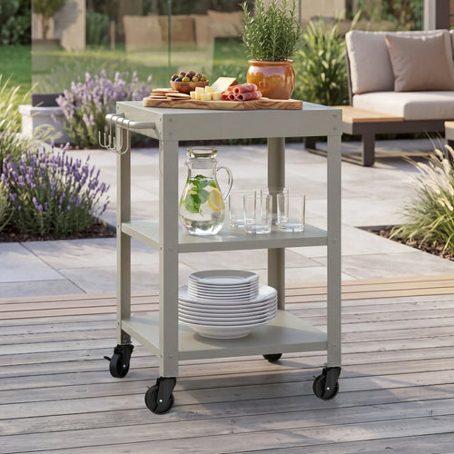Trolley Bolognano serveerwagen met wielen casa.pro