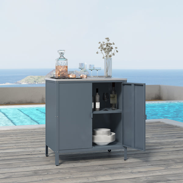 Kast Bolognano voor buiten 92x80x50 cm casa.pro