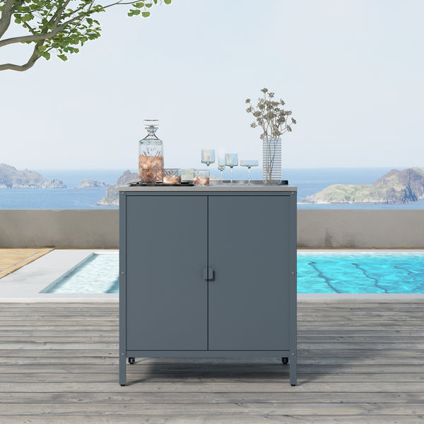 Kast Bolognano voor buiten 92x80x50 cm casa.pro