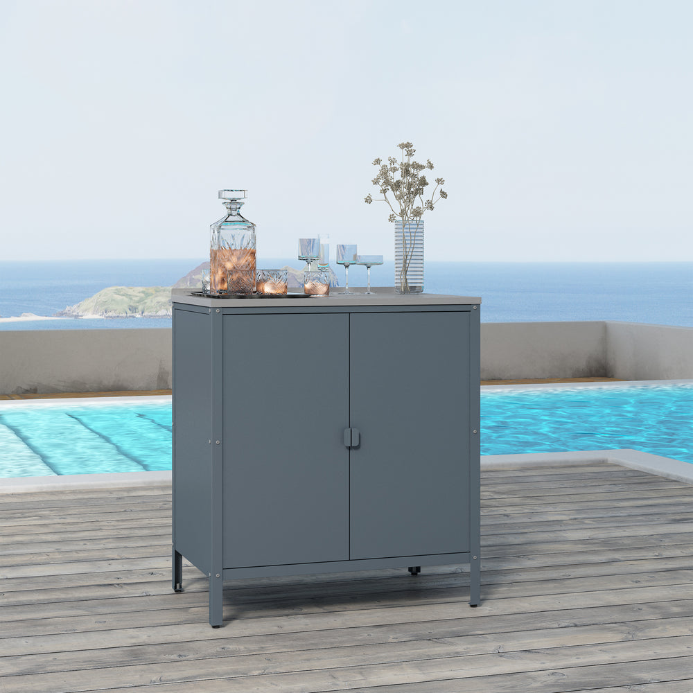 Kast Bolognano voor buiten 92x80x50 cm casa.pro