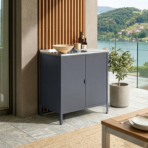 Kast Bolognano voor buiten 92x80x50 cm casa.pro