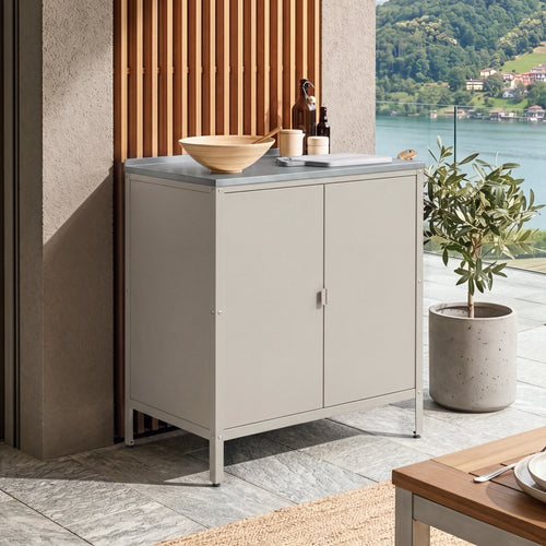 Kast Bolognano voor buiten 92x80x50 cm casa.pro