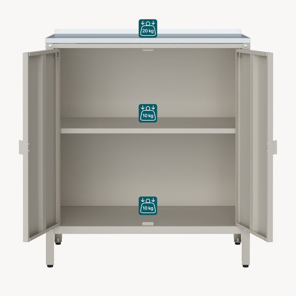 Kast Bolognano voor buiten 92x80x50 cm casa.pro